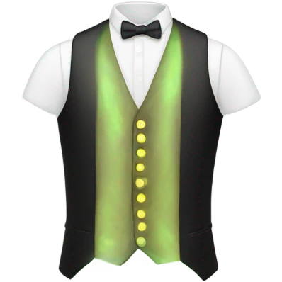 man with luminous waistcoat emoji