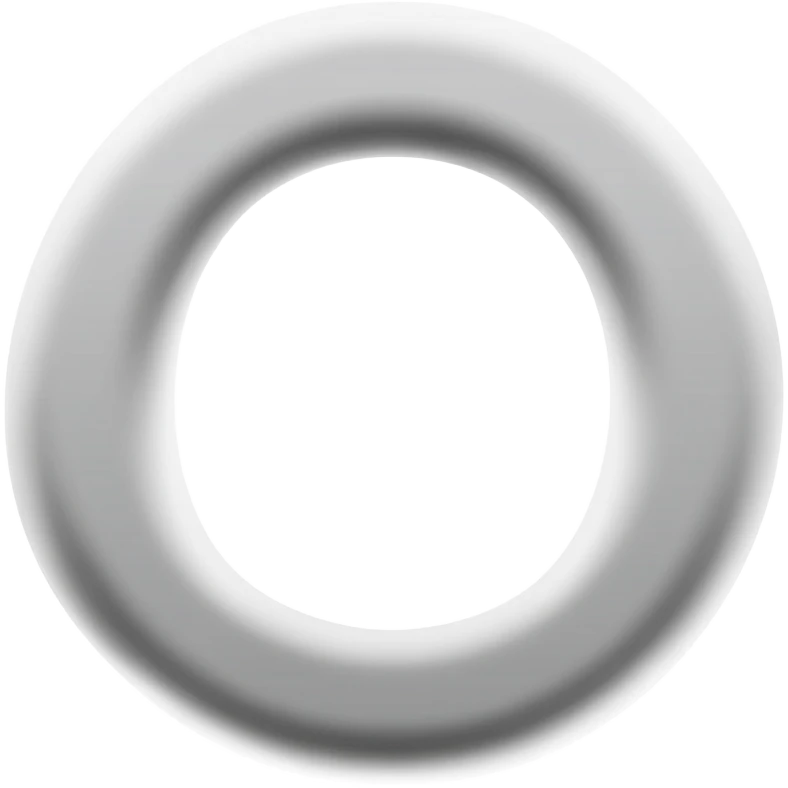 White p logo with grey outline emoji