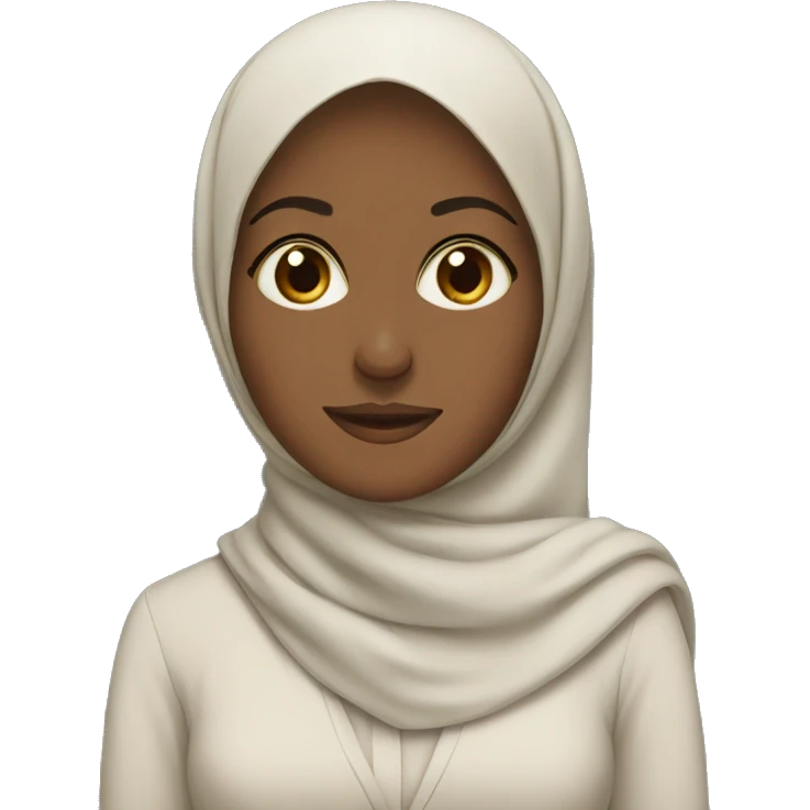 English teacher hijabi woman  emoji