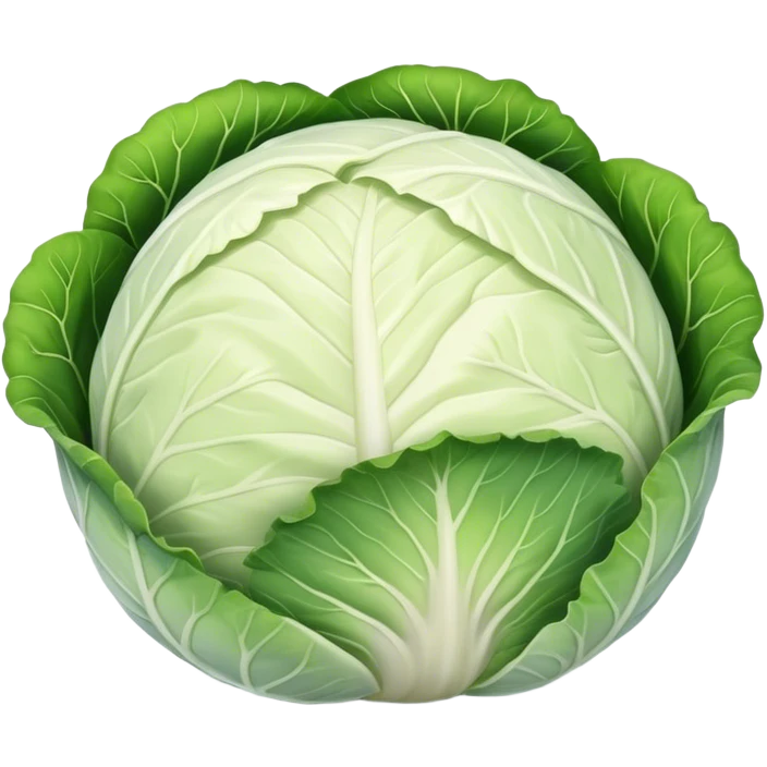 white cabbage emoji