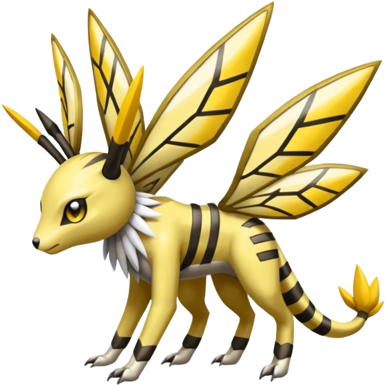 Meloetta-Renamon-Beedrill-Manectric-Palkia-Cresselia-fusion emoji