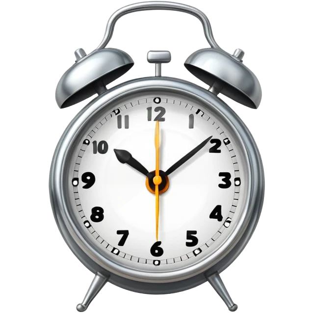 Alarm clock emoji