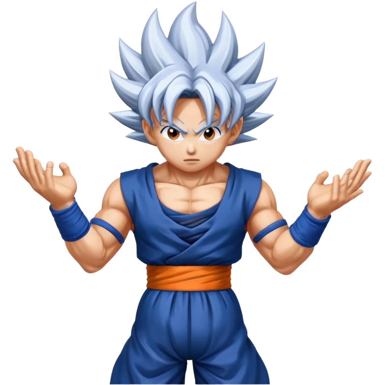 Goku ultra instinct  emoji