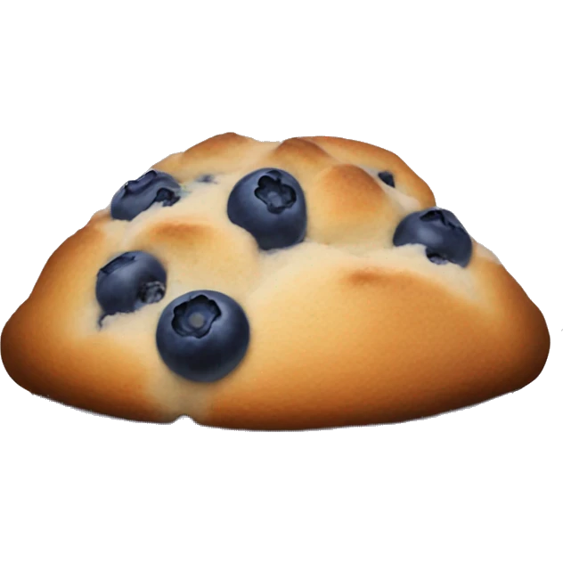 blueberry muffin emoji