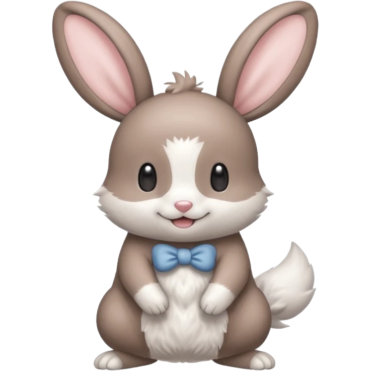 Minun-Minccino-Buneary-Bunnelby-fusion emoji