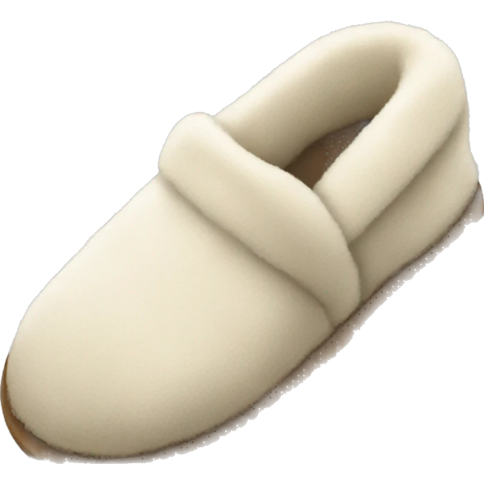 Cozy slippers emoji