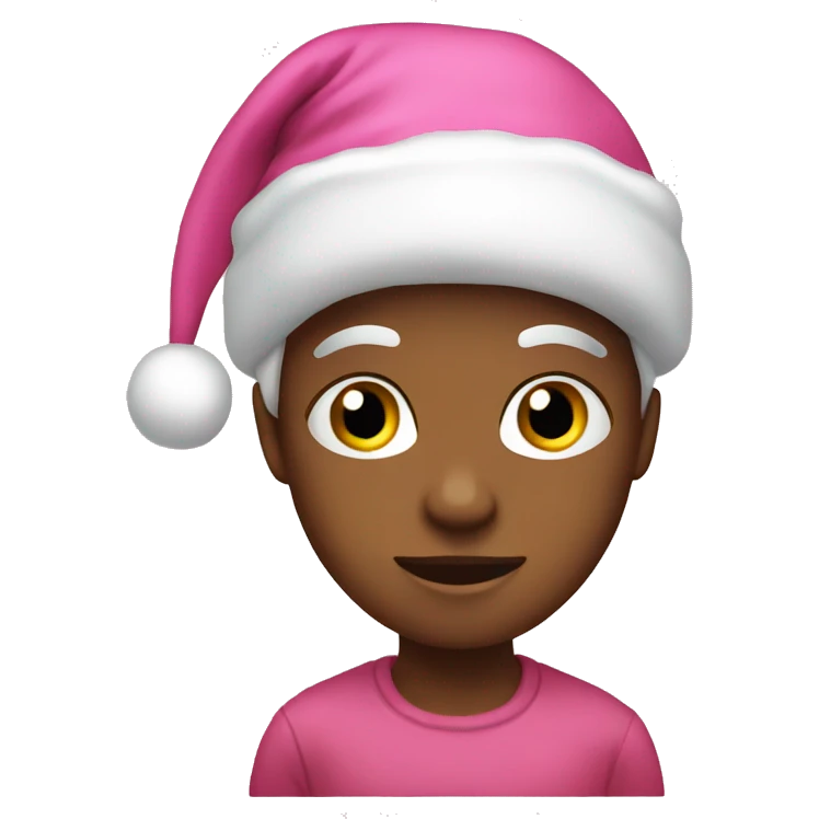 Pink Christmas  emoji