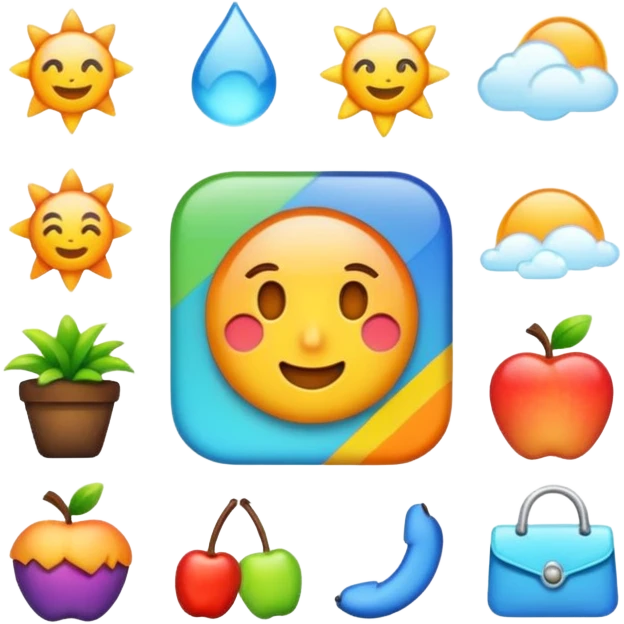 Playground background emoji