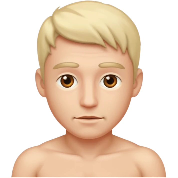 men naked showing his penis emoji