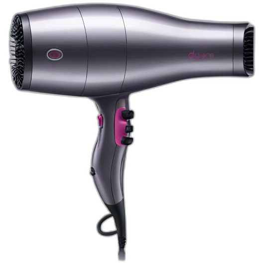 Dyson hair dryer emoji