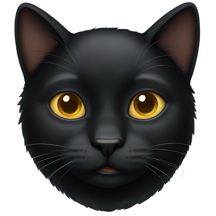 Black cat emoji