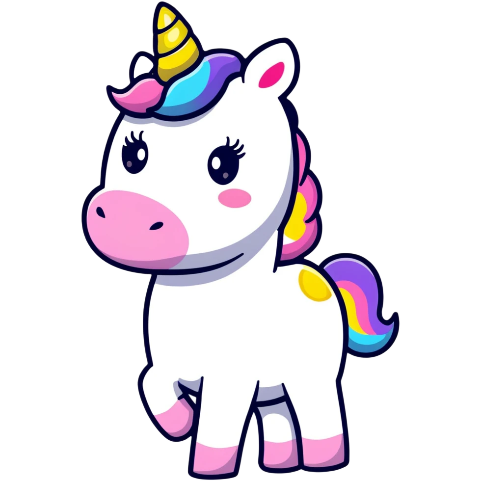 unicorn quality mark badge emoji