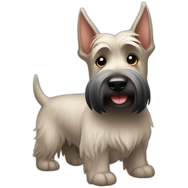 Scottish terrier bum emoji