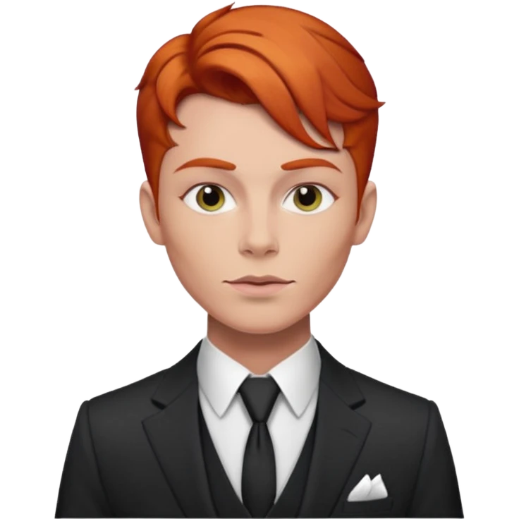 redhead drag king fabulous makeup emoji