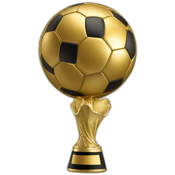 Balon de oro futbol emoji