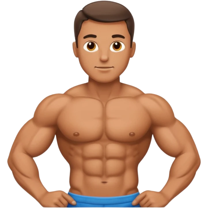 gere um abdomen sarado e definido emoji