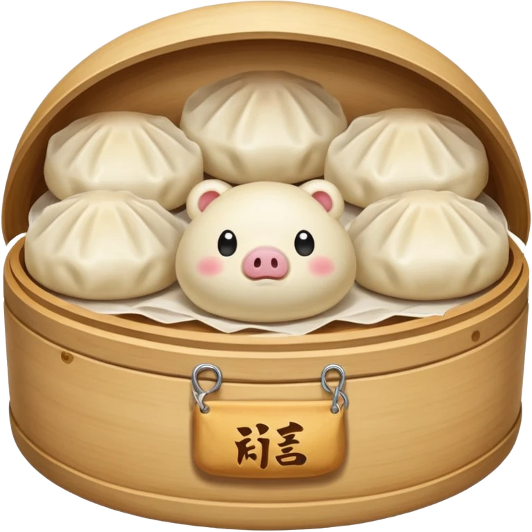 Dumpling love emoji