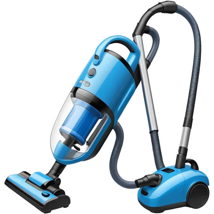 blue cordless vacuum emoji