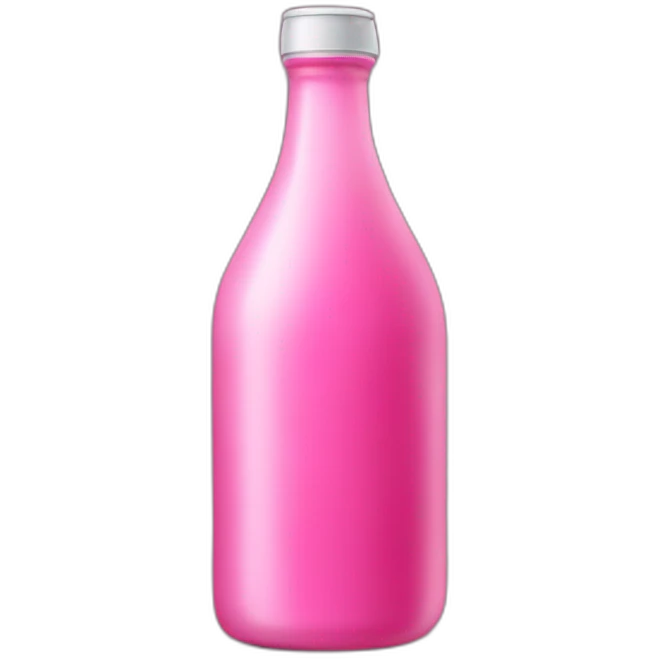Pink Bottle emoji