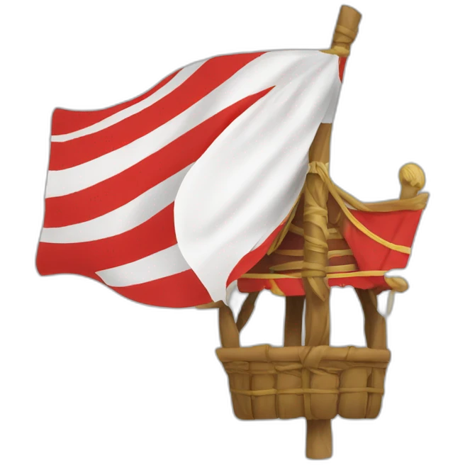 Drapeau des mugiwara emoji