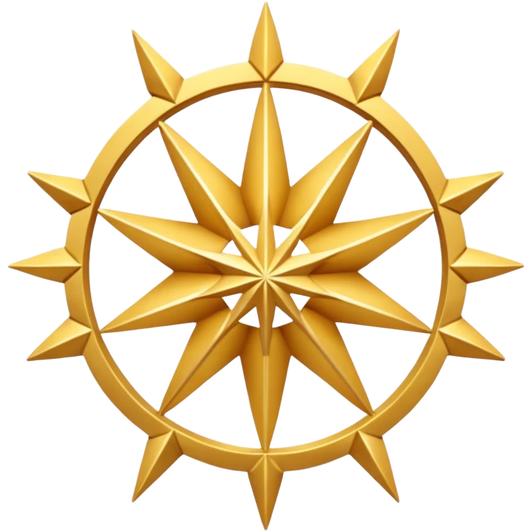 Light & Code Roundtable Bahai no people, just symbols. should have 9 points emoji