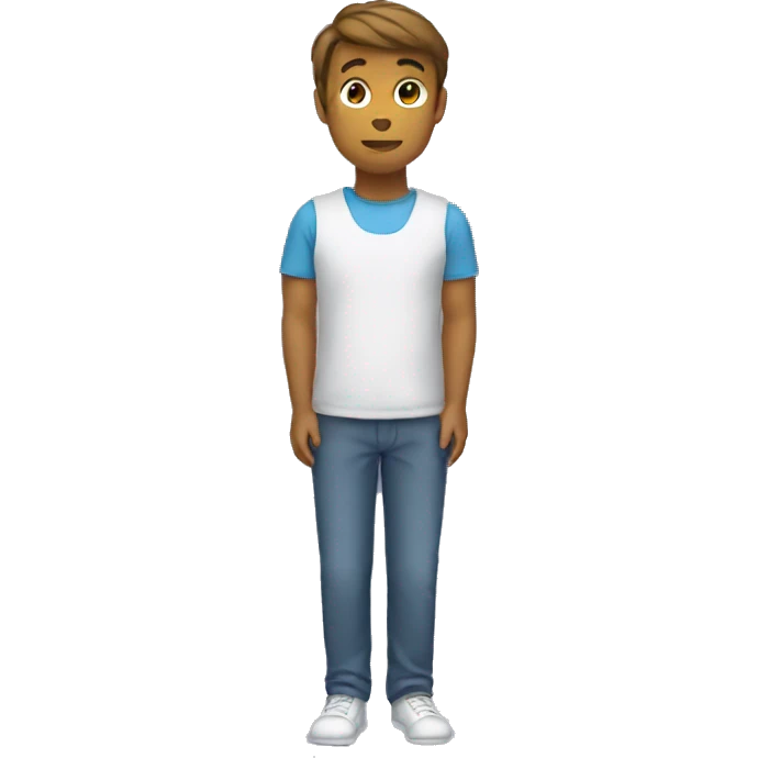 person preparing to be ready emoji