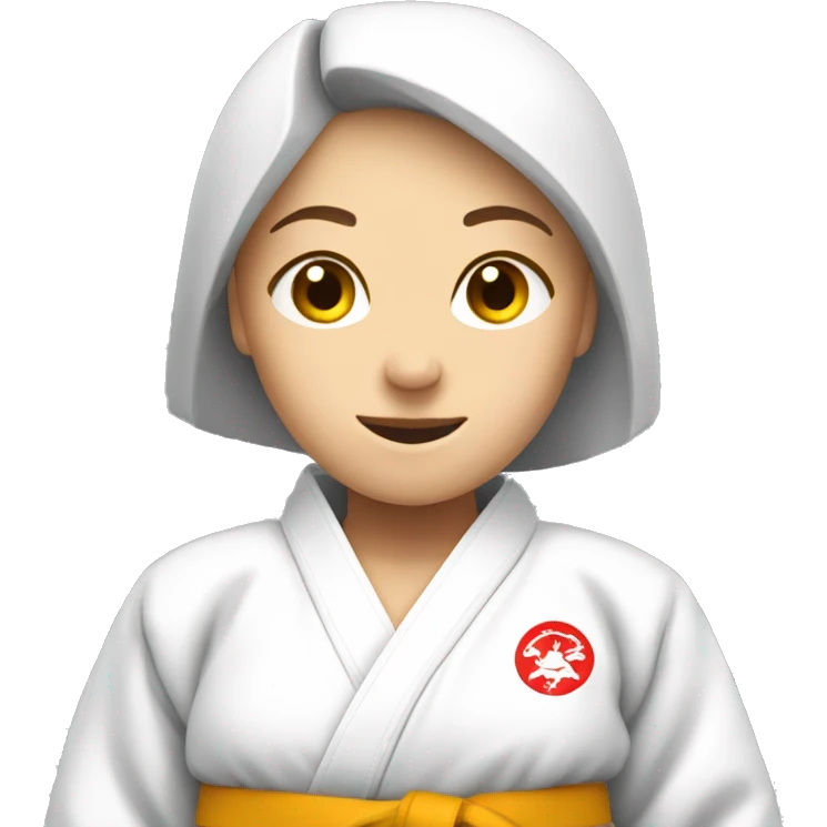 Judo, woman emoji