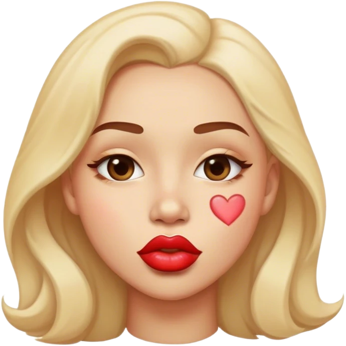 Lip kiss  emoji