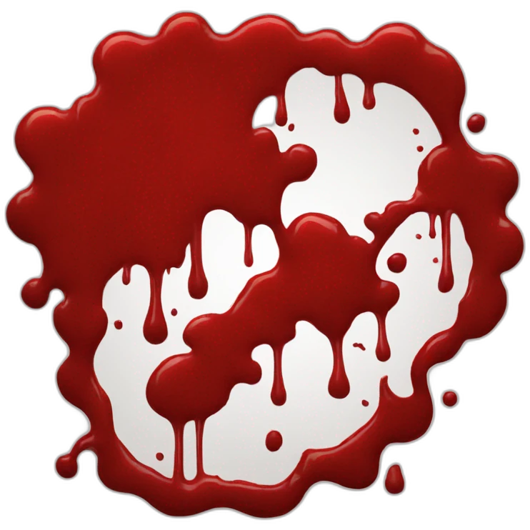 blood splatter emoji