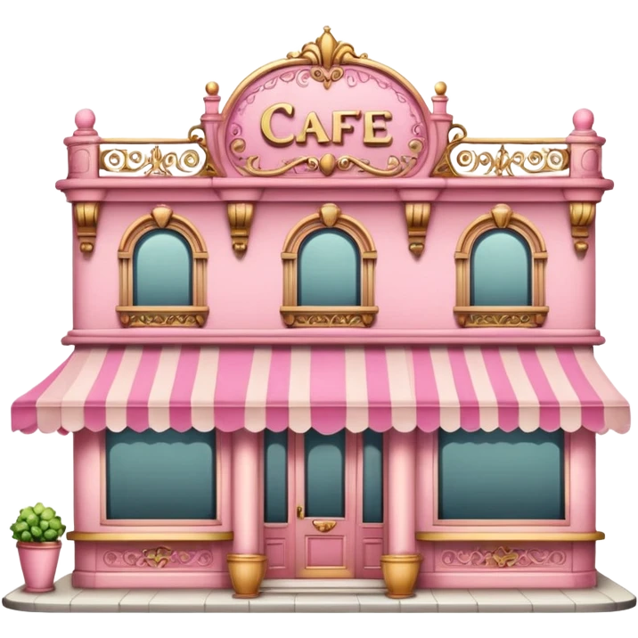 Café rosa  emoji