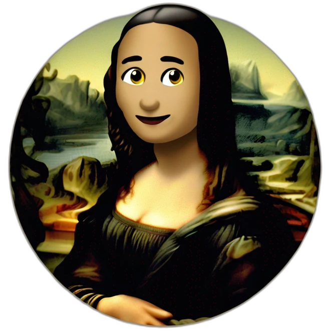 mona lisa emoji