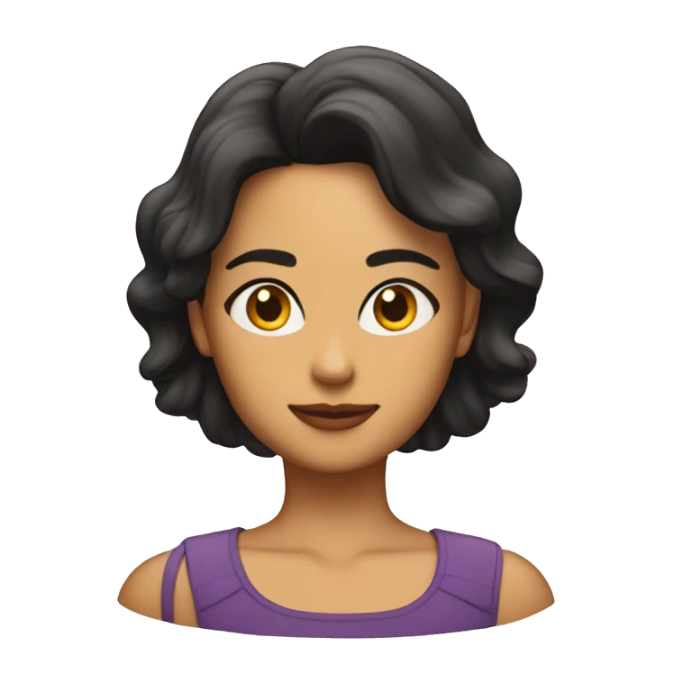 CHICA MORENA emoji