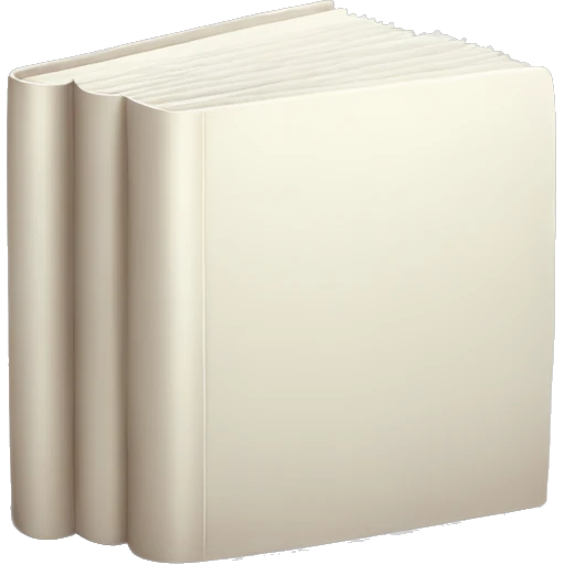 a white book emoji