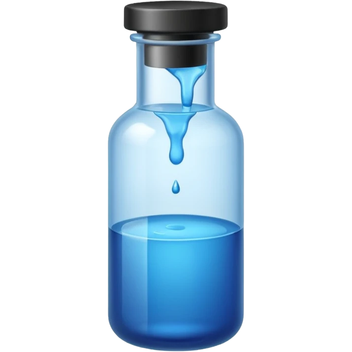 blue vial emoji