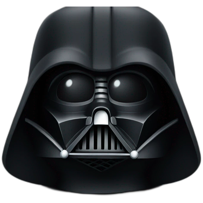 Dark vador avec luk emoji