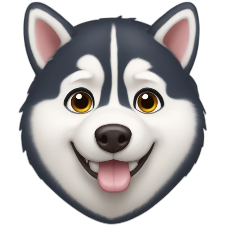 husky pig  emoji