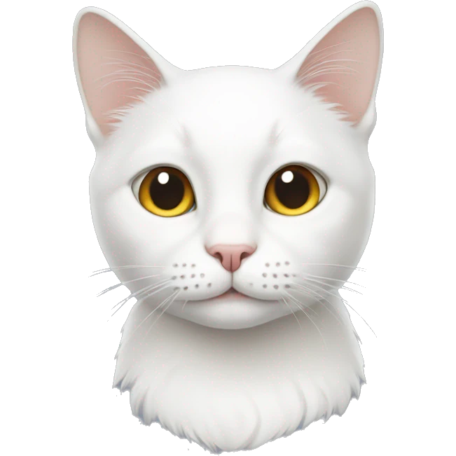 white cat emoji