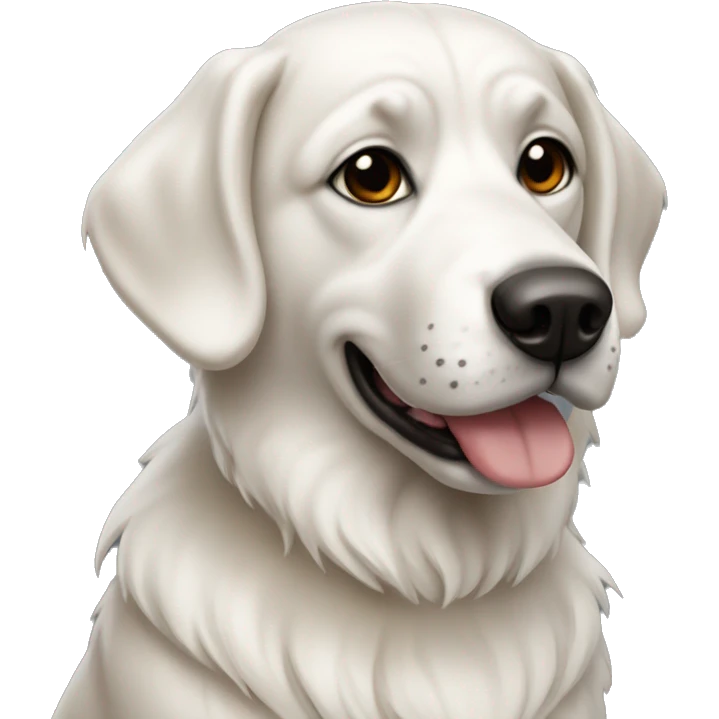 great pyranees dog emoji