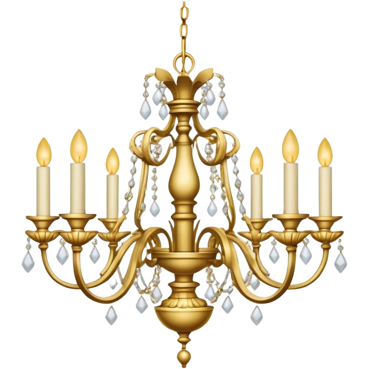 chandelier  emoji