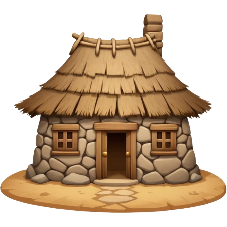 earth elemental tribe house emoji