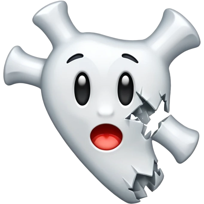 Broken bone  emoji