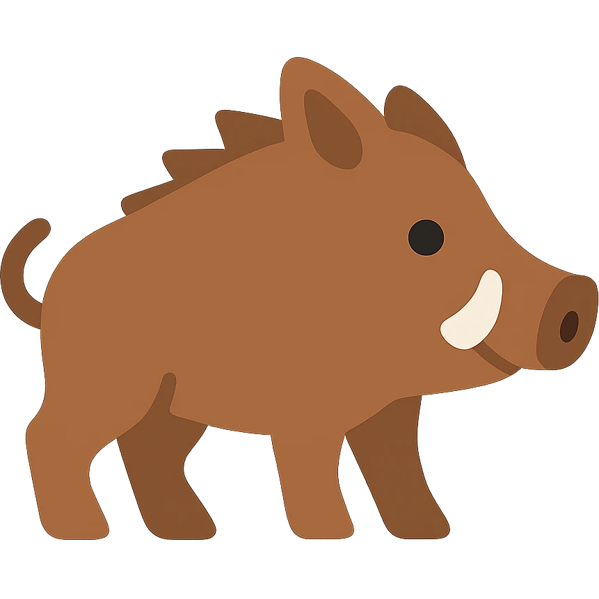 Boar emoji