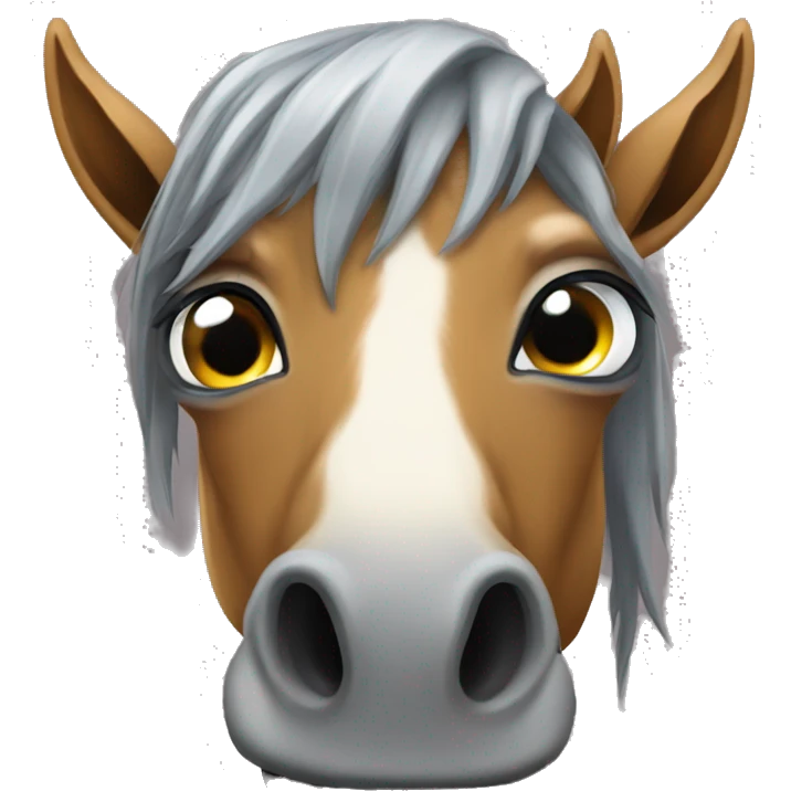 Horse - cyclop - galactique eyes emoji