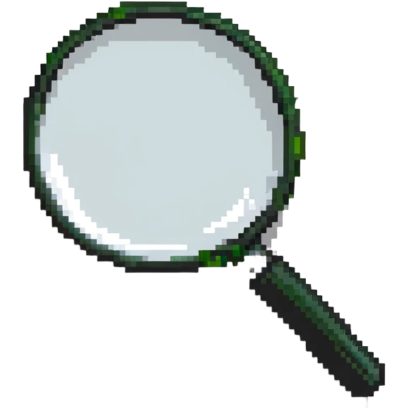 magnifying glass emoji