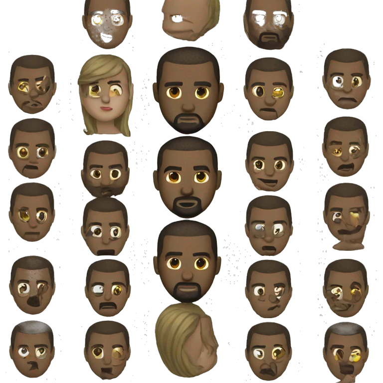 kayne west emoji