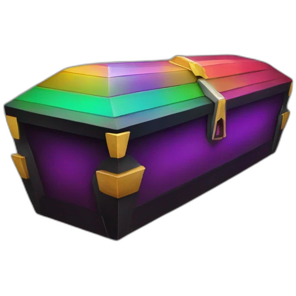 rgb gaming coffin emoji