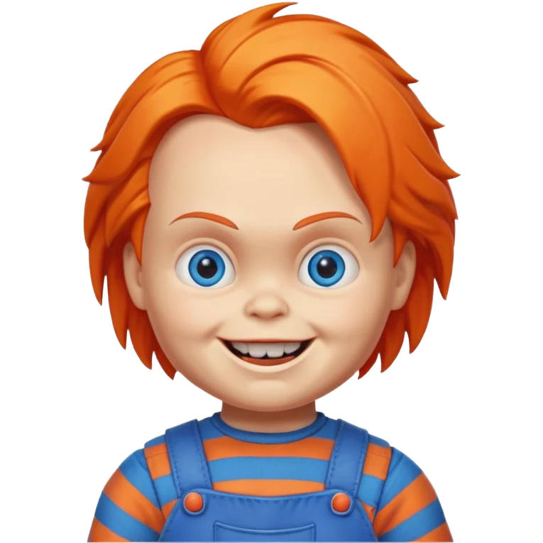 Un emojin de chuky emoji