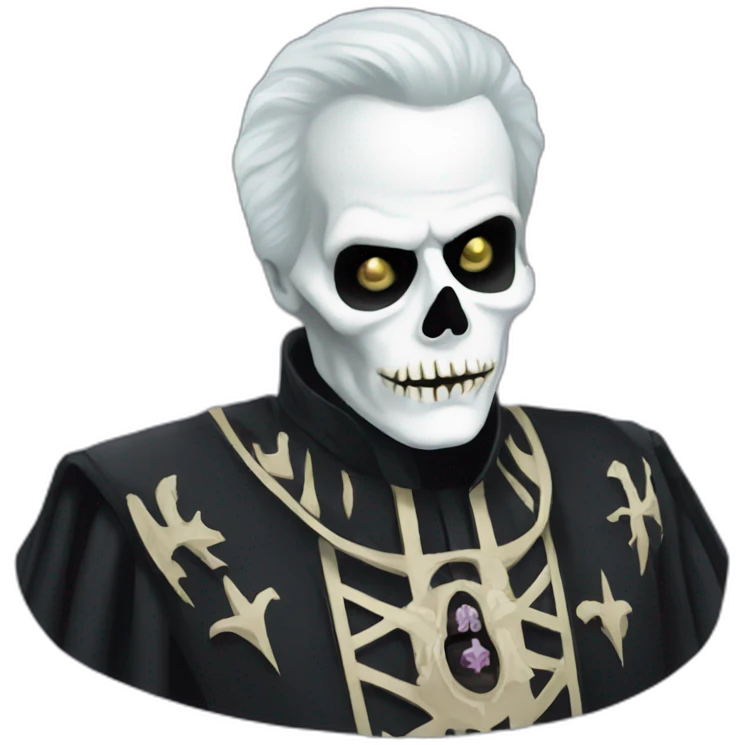 Papa emeritus ghost emoji