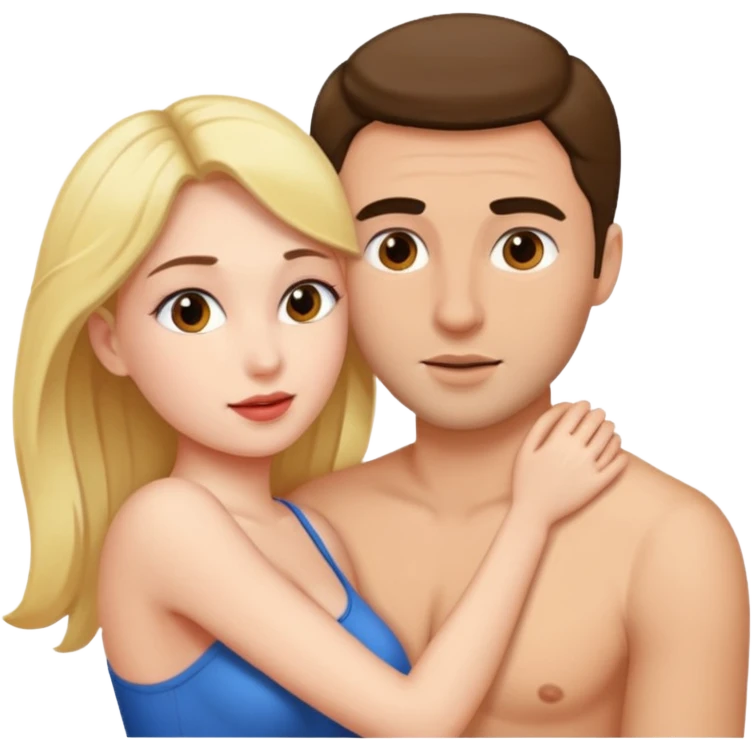 naked woman having sex with a man emoji