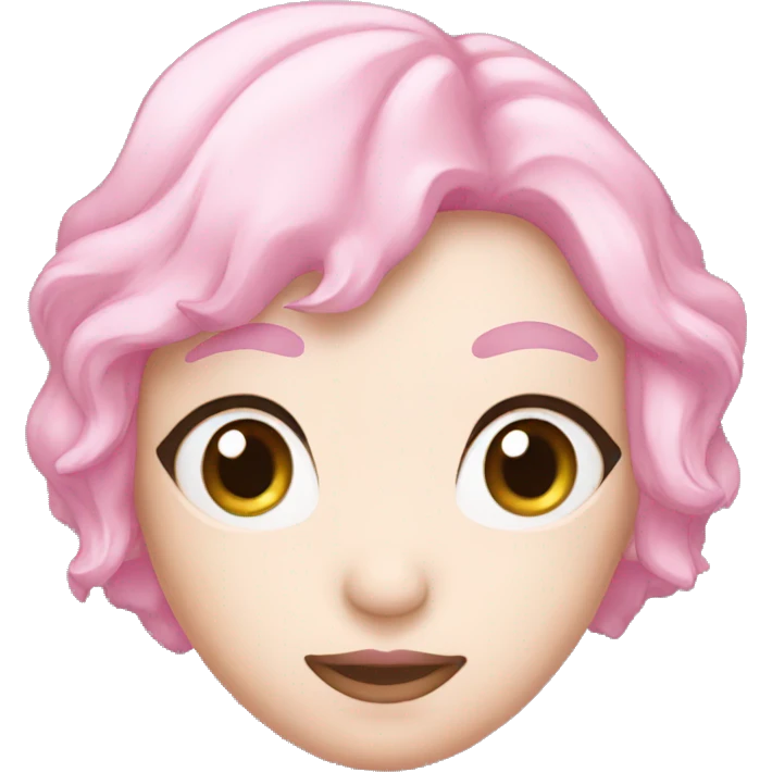 Light pink crystal char emoji